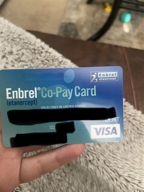 enbrel debit card